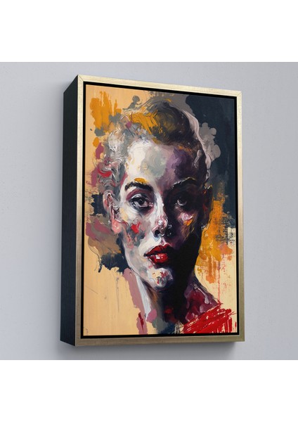 Çerçeveli Dekoratif Kanvas Tablo, Soyut Kadın TABLOSU-8005 modelleri