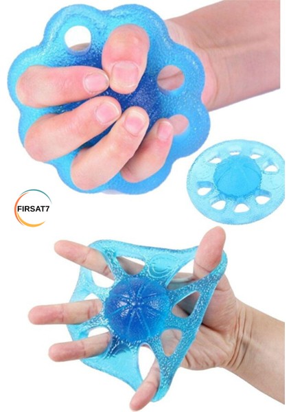 El Egzersizi Kavrama Güçlendirici Sıkma ve Esneme Parmak Uzatma Fizyoterapi Fitness ve Spor Silikon modelleri