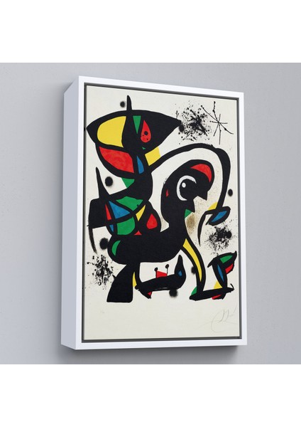 Çerçeveli Dekoratif Kanvas Tablo, Joan Miro - Acıtmadan Vurun TABLOSU-8096 fırsatları