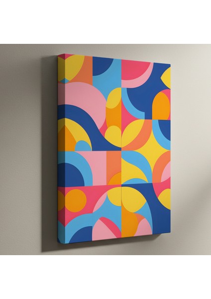 Soyut Geometrik Desenler Tablosu