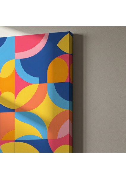 Soyut Geometrik Desenler Tablosu indirimleri