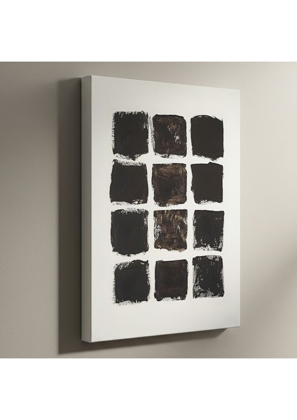 Soyut Kareler Soyut Sanat Tablosu