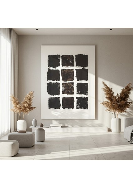 Soyut Kareler Soyut Sanat Tablosu fırsatları