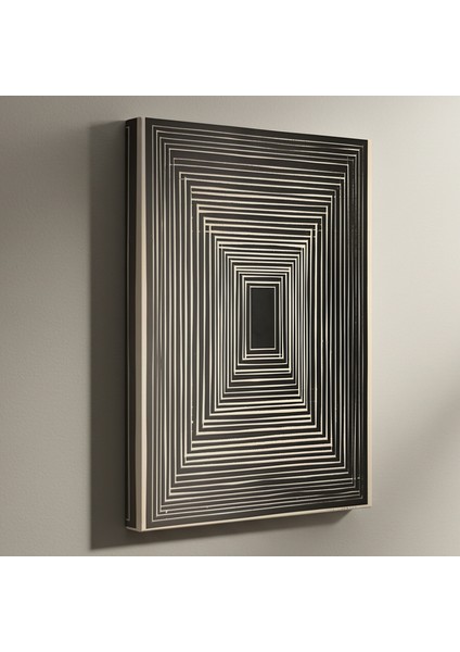 Soyut Geometrik Desen Tablosu