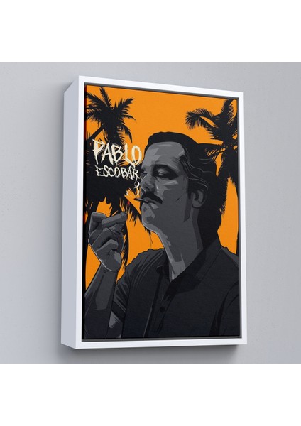 çerçeveli dekoratif kanvas tablo, pablo tablosu-7801