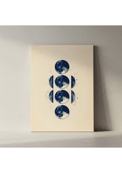 Ay Evreleri Soyut Sanat Tablosu fiyatları