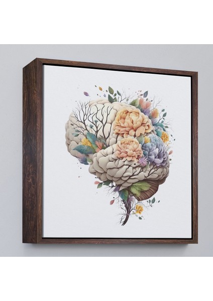 Çerçeveli Dekoratif Kanvas Tablo, Fantastik Insan Beyni - Beyin Cerrahi Hastanesi HEDIYESI-8314