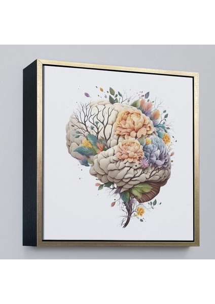 Çerçeveli Dekoratif Kanvas Tablo, Fantastik Insan Beyni - Beyin Cerrahi Hastanesi HEDIYESI-8314 fiyatları