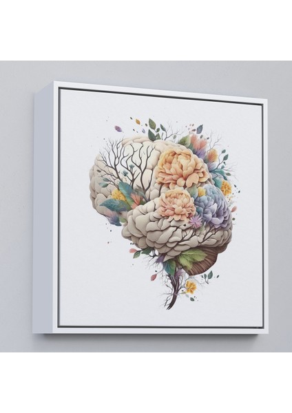 Çerçeveli Dekoratif Kanvas Tablo, Fantastik Insan Beyni - Beyin Cerrahi Hastanesi HEDIYESI-8314 fırsatları