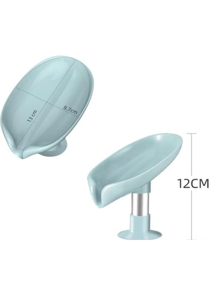 1 Adet Pratik Vantuzlu Su Giderli Sabunluk Vantuzlu Su Tutmaz Katı Kaydırmaz Banyo Sabunluğu modelleri