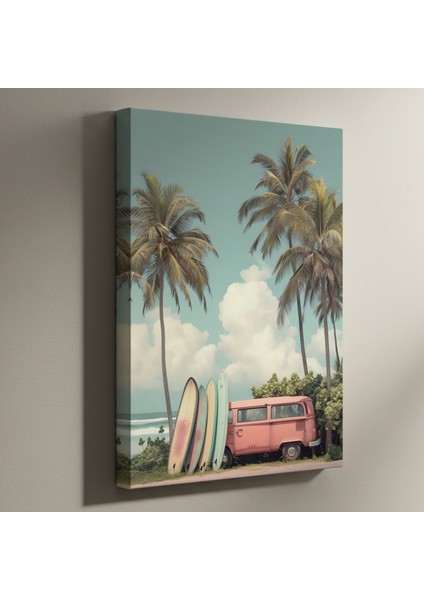 Yaz Güneşi Plaj Tablosu