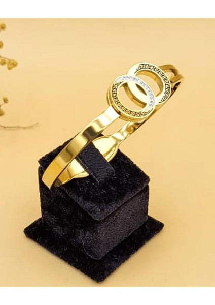 Nexus Gold Çelik Kelepçe Bileklik fırsatları