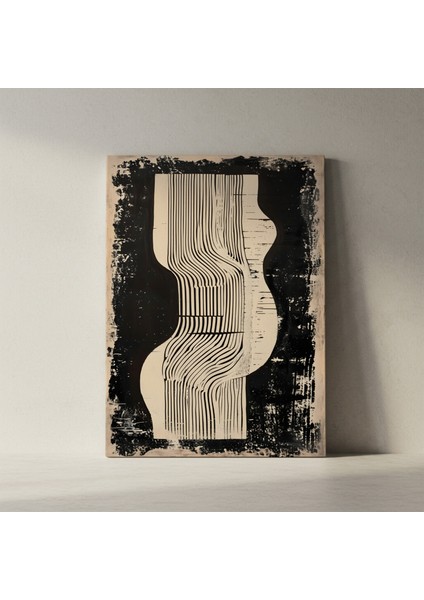 Soyut Geometrik Desenli Figür Tablosu fiyatları