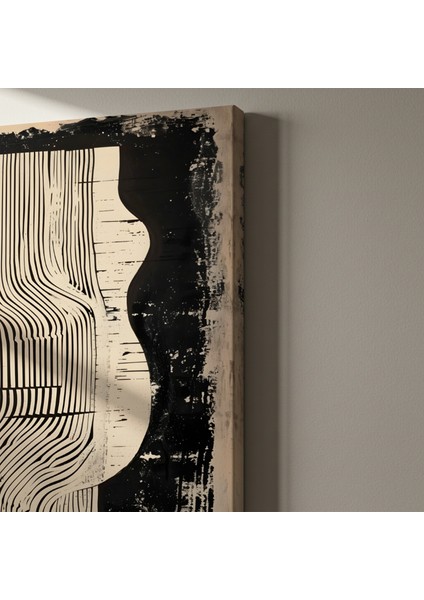 Soyut Geometrik Desenli Figür Tablosu indirimleri