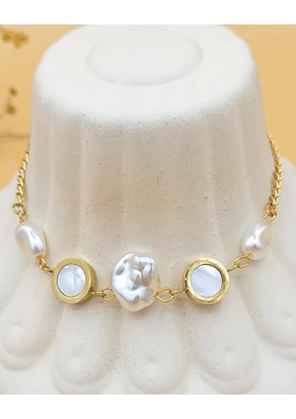 Mithra Inci Detaylı Gold Çelik Bileklik fiyatları