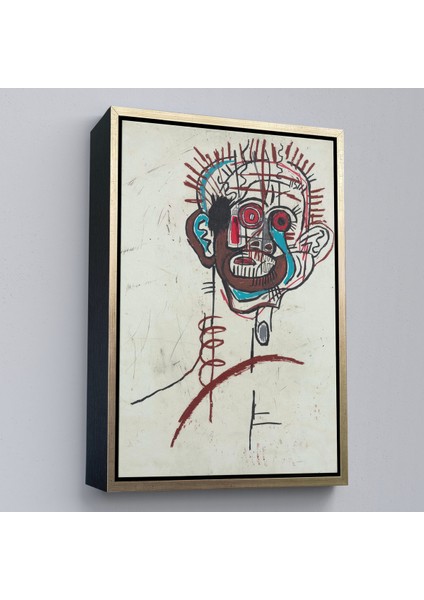 Çerçeveli Dekoratif Kanvas Tablo, Jean-Michel Basquiat - Isimsiz Tablo - UNTITLED-7441 fiyatları