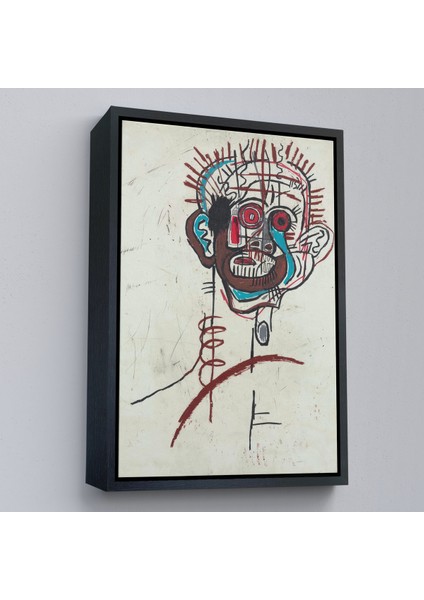Çerçeveli Dekoratif Kanvas Tablo, Jean-Michel Basquiat - Isimsiz Tablo - UNTITLED-7441 modelleri