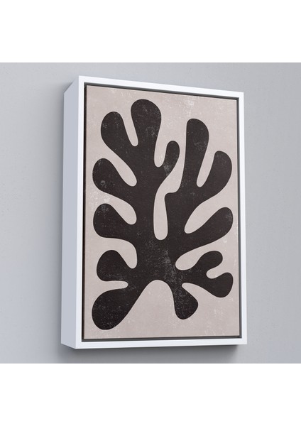 Çerçeveli Dekoratif Kanvas Tablo, Henri Matisse Tarzı Soyut Sanat TABLOSU-7619