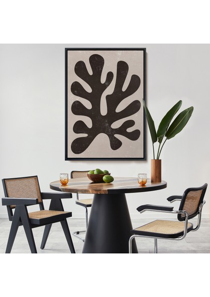 Çerçeveli Dekoratif Kanvas Tablo, Henri Matisse Tarzı Soyut Sanat TABLOSU-7619