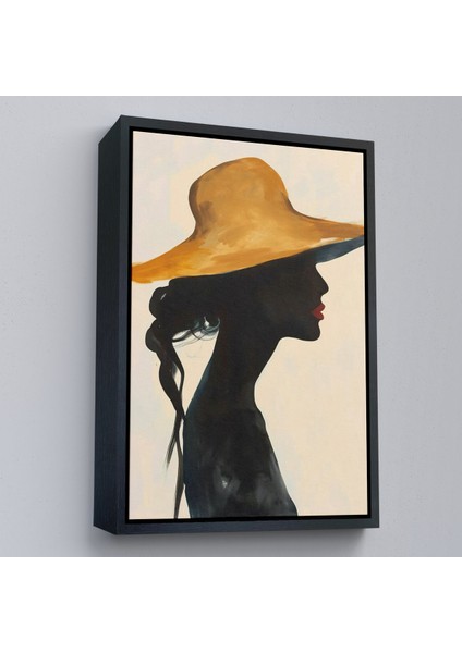 Çerçeveli Dekoratif Kanvas Tablo, Kadın Silüeti TABLO-7568 modelleri