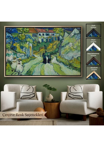 Çerçeveli Dekoratif Kanvas Tablo, Vincent Van Gogh - La Siesta TABLOSU-7187