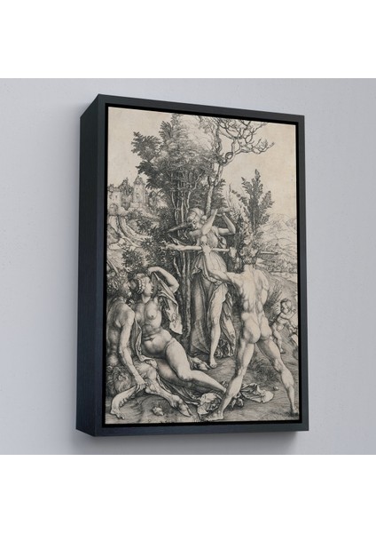 Çerçeveli Kanvas Tablo, Albrecht Dürer - Herkül Yol Ayrımında - Hercules At The CROSSROADS-7326 modelleri