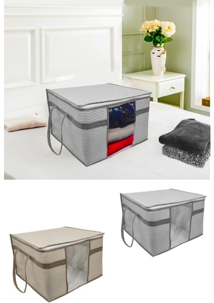 Turuncu Çok Amaçlı Pencereli Saklama Çantası, Pratik ve Şık Düzenleme Çözümü