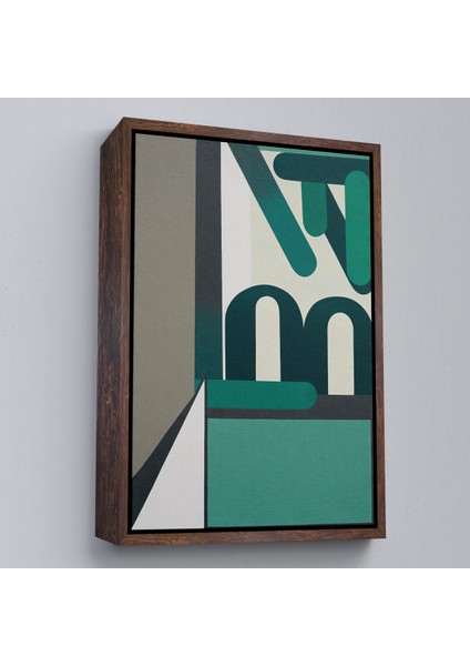 Çerçeveli Dekoratif Kanvas Tablo, Leon Wuidar Soyut TABLOSU-7292 fiyatları