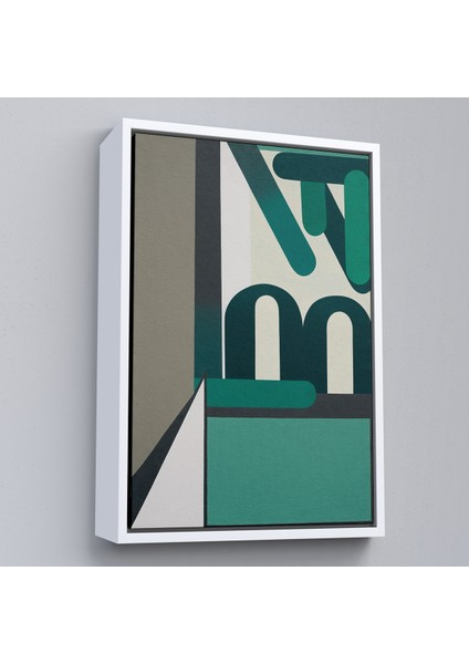 Çerçeveli Dekoratif Kanvas Tablo, Leon Wuidar Soyut TABLOSU-7292 fırsatları