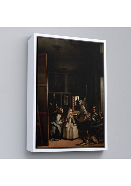 Çerçeveli Dekoratif Kanvas Tablo, Diego Velázquez - Nedimeler Tablosu - Las MENINAS-7349 fırsatları