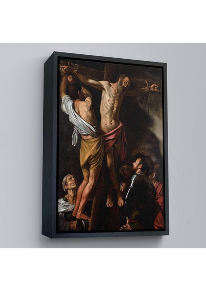 Çerçeveli Tablo, Caravaggio - Aziz Andrew'un Çarmıha Gerilmesi -The Crucifixion Of Saint ANDREW-7424 fırsatları