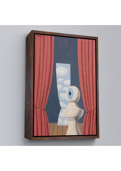 Çerçeveli Dekoratif Kanvas Tablo, Rene Magritte Belçika Sürrealizim Shekspare TABLO-7327 fiyatları