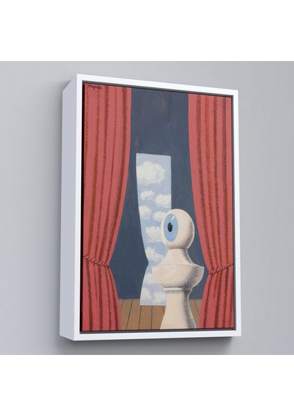 Çerçeveli Dekoratif Kanvas Tablo, Rene Magritte Belçika Sürrealizim Shekspare TABLO-7327 fırsatları