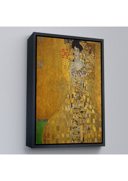 Çerçeveli Dekoratif Kanvas Tablo, Gustav Klimt - Adele Bloch-Bauer I'in Portre TABLOSU-7378