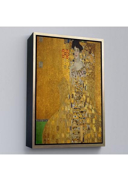Çerçeveli Dekoratif Kanvas Tablo, Gustav Klimt - Adele Bloch-Bauer I'in Portre TABLOSU-7378 modelleri