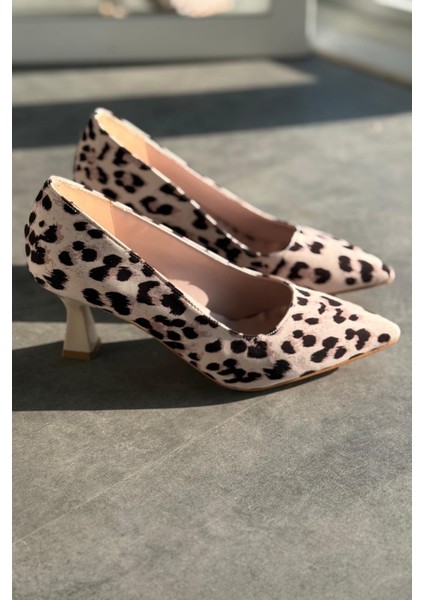 Luntra Saten Leo Desen Bej Stiletto fiyatları