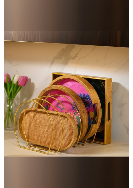 Paslanmaz Metal Tava, Tepsi ve Tabaklık, Şık ve Dayanıklı Ev Gereçleri