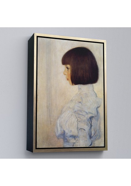 Çerçeveli Dekoratif Kanvas Tablo, Gustav Klimt - Helene Klimt'in Portresi TABLO-7380 modelleri