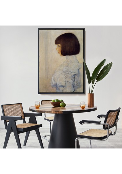 Çerçeveli Dekoratif Kanvas Tablo, Gustav Klimt - Helene Klimt'in Portresi TABLO-7380