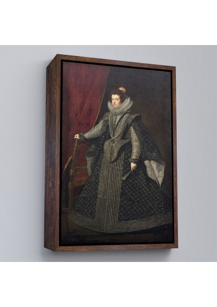 Çerçeveli Dekoratif Kanvas Tablo, Bourbonlu Isabella Kral Philip Iv'ün Ilk Kraliçesi TABLO-7334