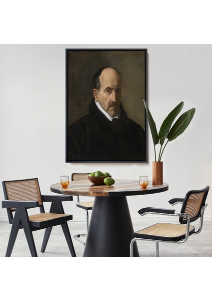 Çerçeveli Dekoratif Kanvas Tablo, Velázquez - Şair Luis De Góngora TABLOSU-7357