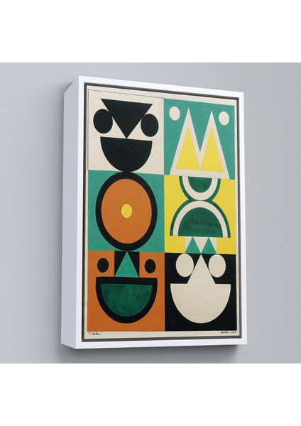 Çerçeveli Dekoratif Kanvas Tablo, Auguste Herbin - Vıolon TABLO-7482 fırsatları