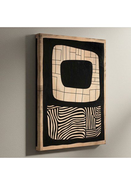 Soyut Geometrik Desenler Tablosu