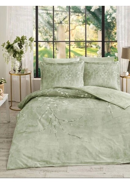 Özdilek Çift Kişilik Ranforce Nevresim Takımı White Sakura