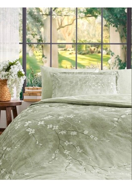 Özdilek Çift Kişilik Ranforce Nevresim Takımı White Sakura modelleri