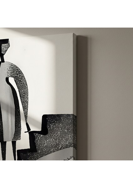 Soyut Merdiven Figürü Tablosu indirimleri