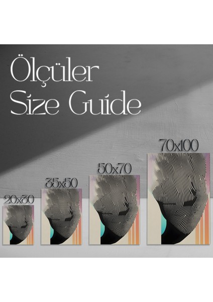 Soyut Dalgalar Sanat Tablosu modelleri