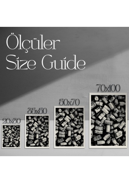 Şarap Mantarı Desenli Soyut Sanat Tablosu modelleri