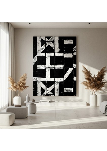 Soyut Geometrik Desen Tablosu fırsatları