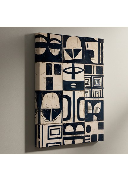 Soyut Geometrik Desenler Tablosu